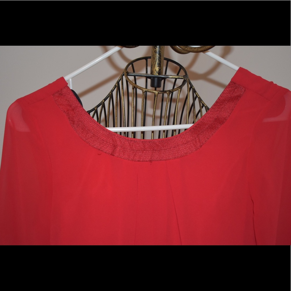 Red Mini Dress - Picture 3 of 3